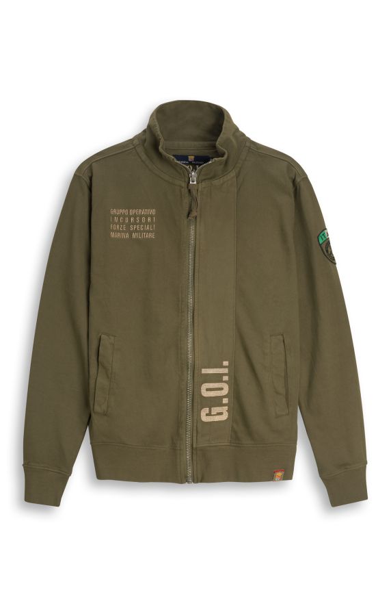 G.O.I full zip sweatshirt