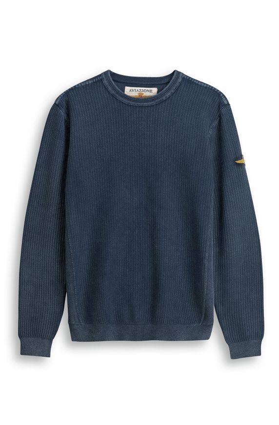 Maglia cotone girocollo