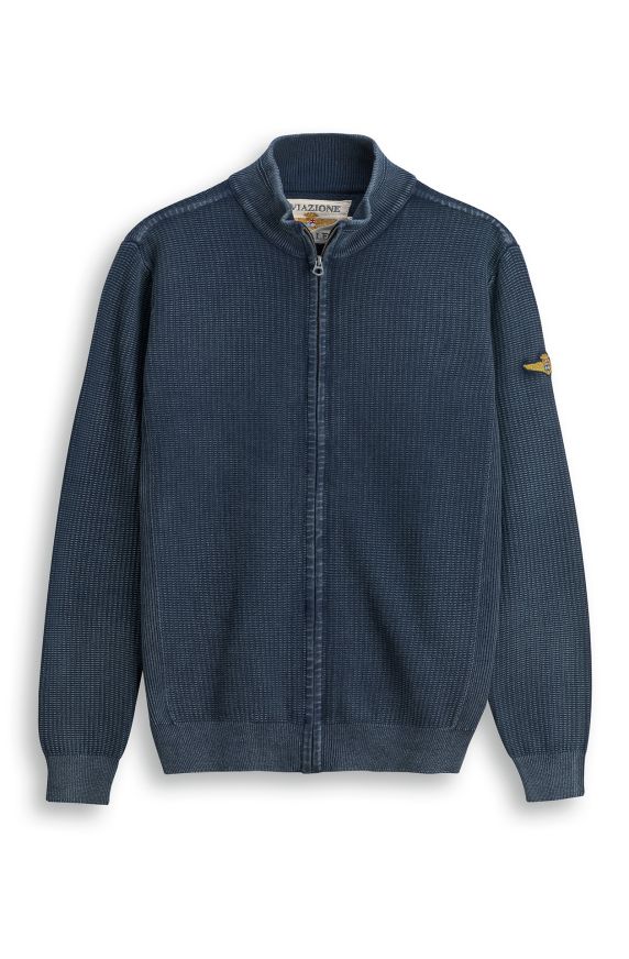 Pull col rond en coton