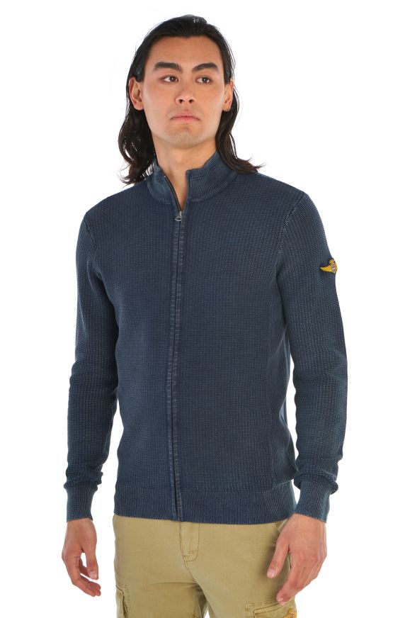 Pull col rond en coton