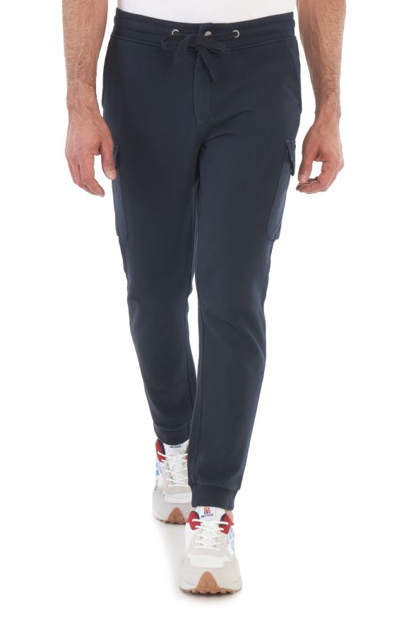 Cotton jogger trousers