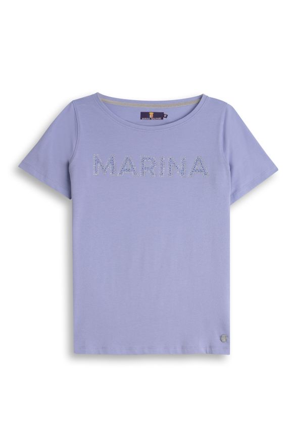 T-shirt en coton à manches mi-longues