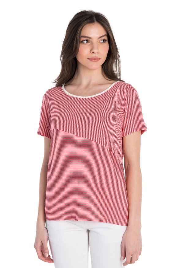 Half sleeve viscose t-shirt