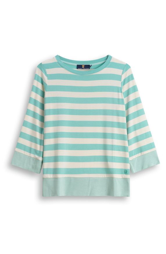 T-shirt viscosa manica tre/quarti