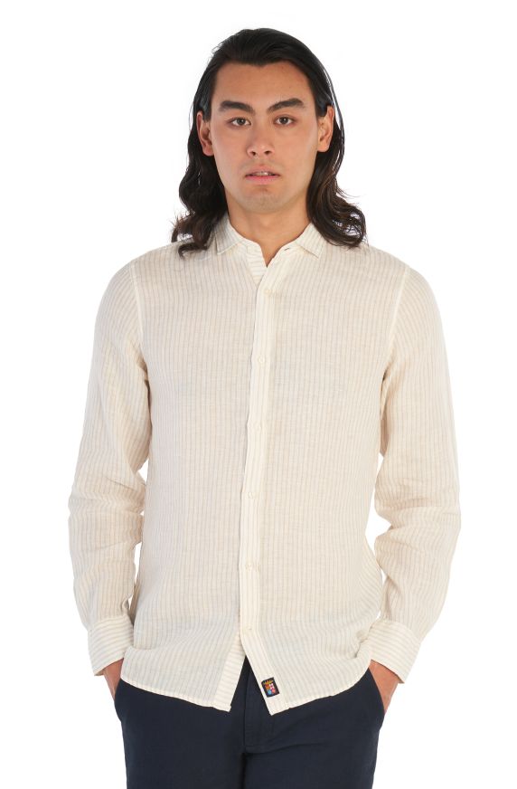 Long sleeve linen shirt