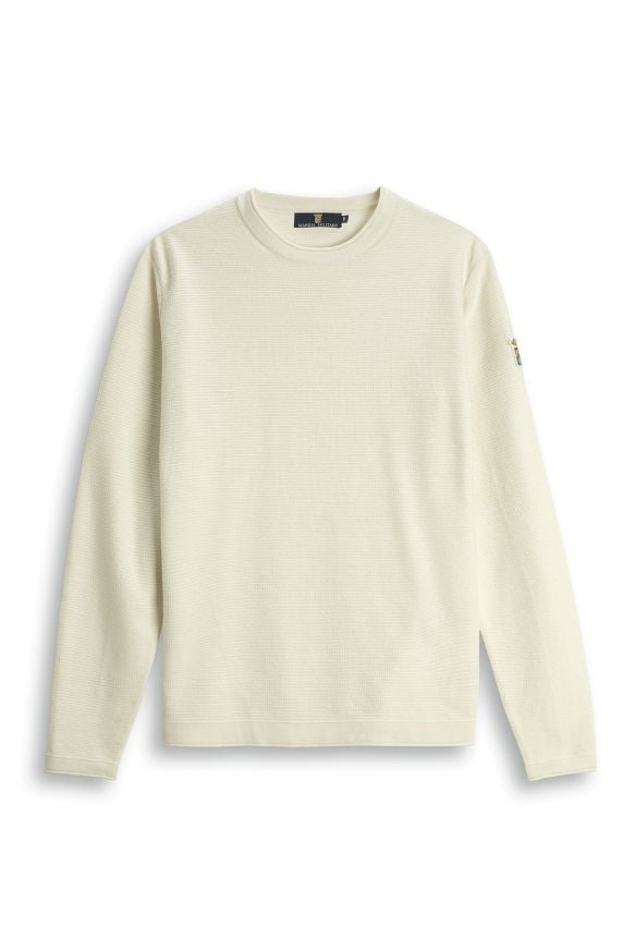 Maglia girocollo in cotone