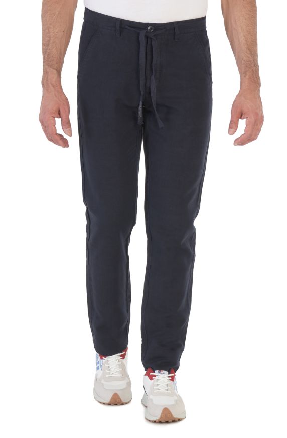 Pantalón de mezcla de lino