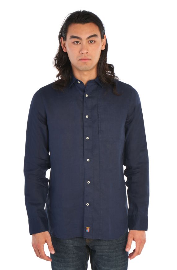 Long sleeve linen shirt