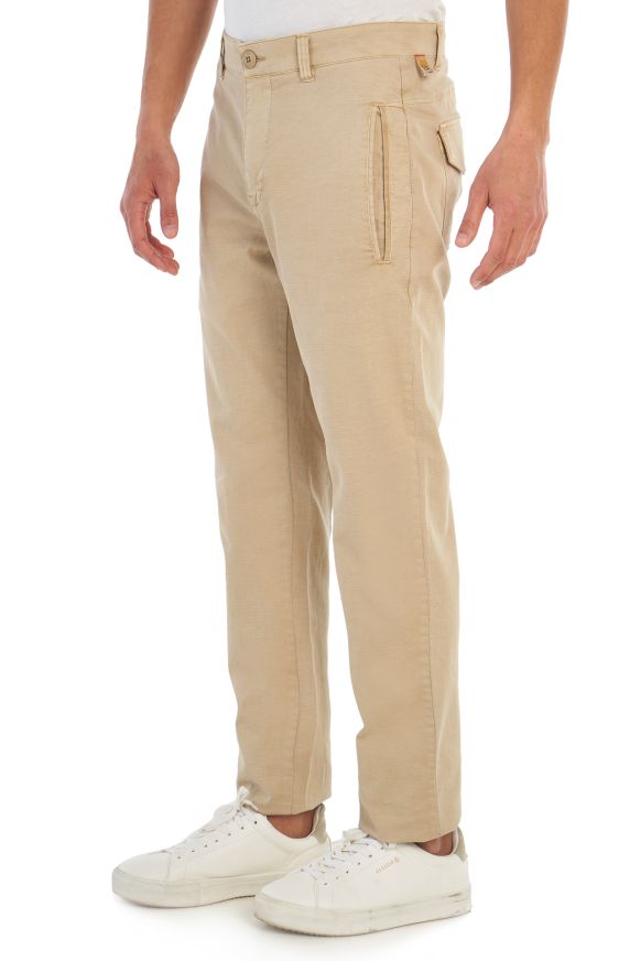 Pantaloni cotone stretch