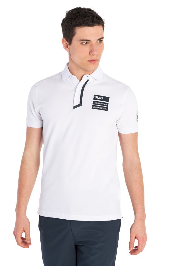 Polo en coton piqué