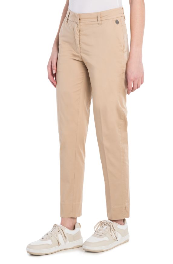Cotton chino pants