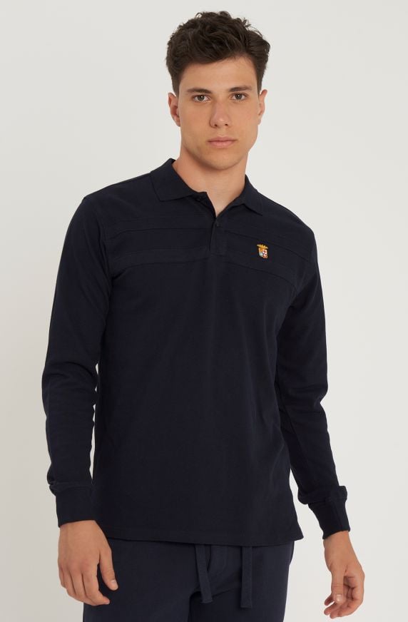 Polo en piqué de coton ligne urbaine