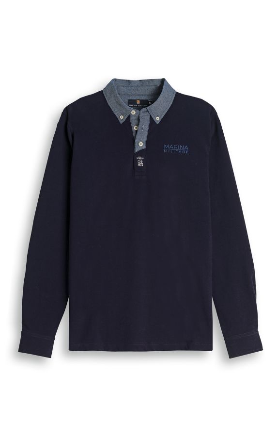 Polo en jersey de coton ligne classique