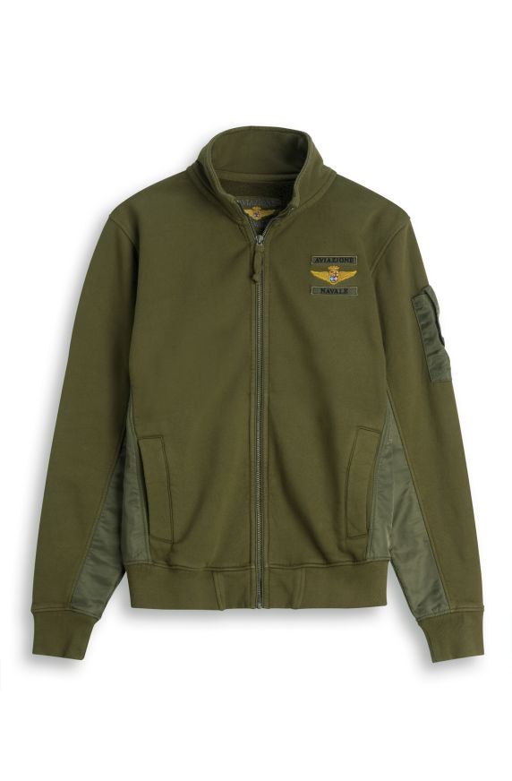 Felpa Aviazione Navale French Terry