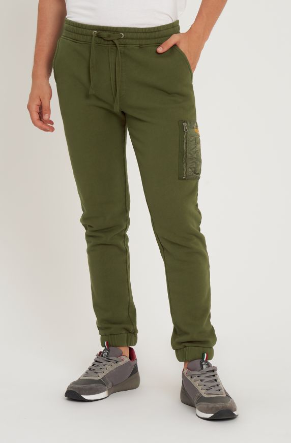 Pantalón de puro algodón sin cepillar