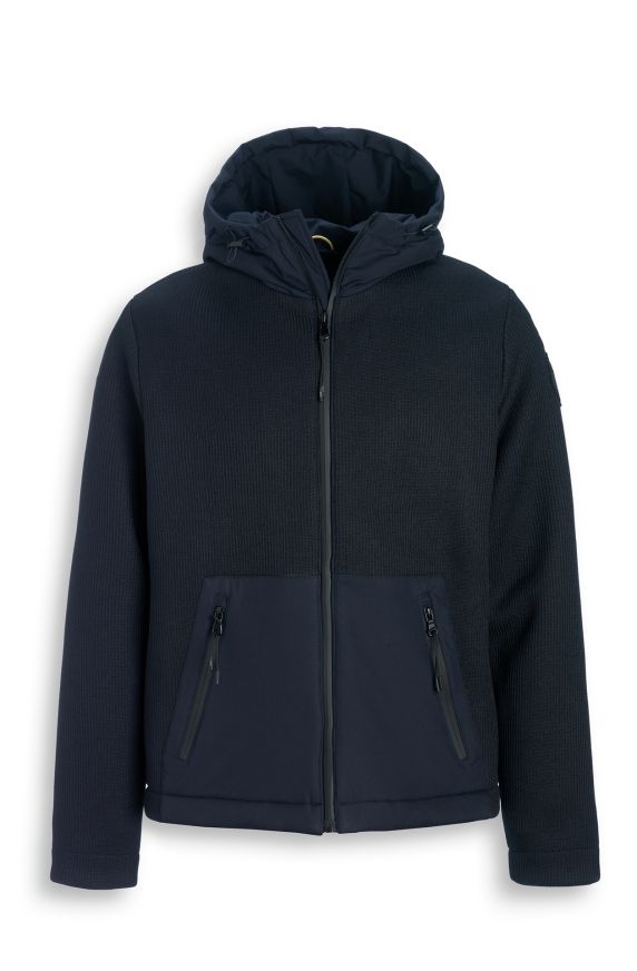 Chaqueta con capucha acolchada