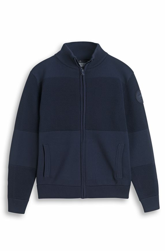 Chemise de sport entièrement zippée