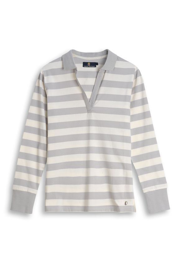 Polo in cotone elasticizzato