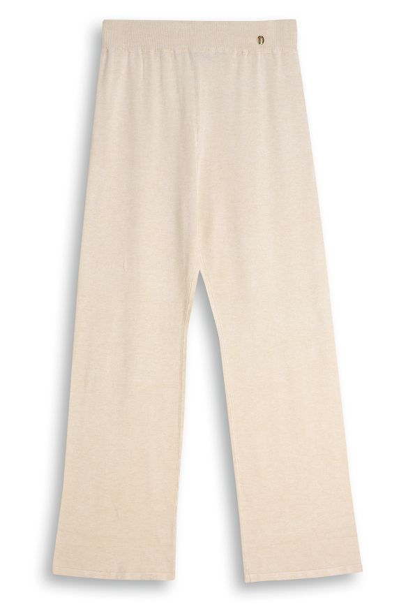 Flowing viscose trousers