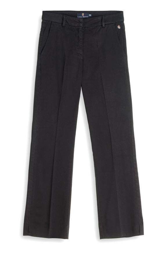 Pantalón de rayón elástico