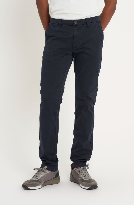 Pantalon en coton ligne classique