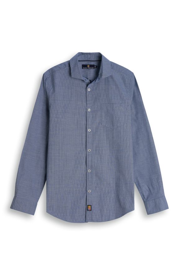 Cotton poplin shirt