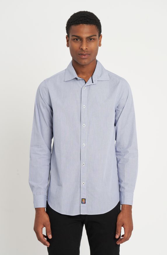 Cotton poplin shirt