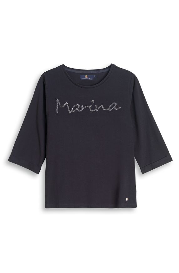 T-shirt in cotone elasticizzato