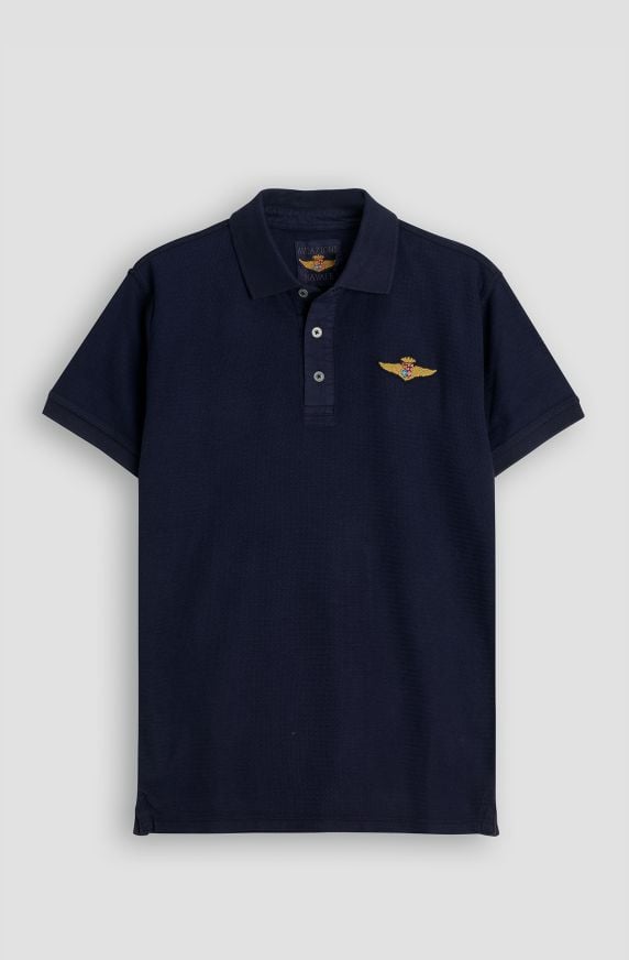 Naval Aviation polo shirt in cotton