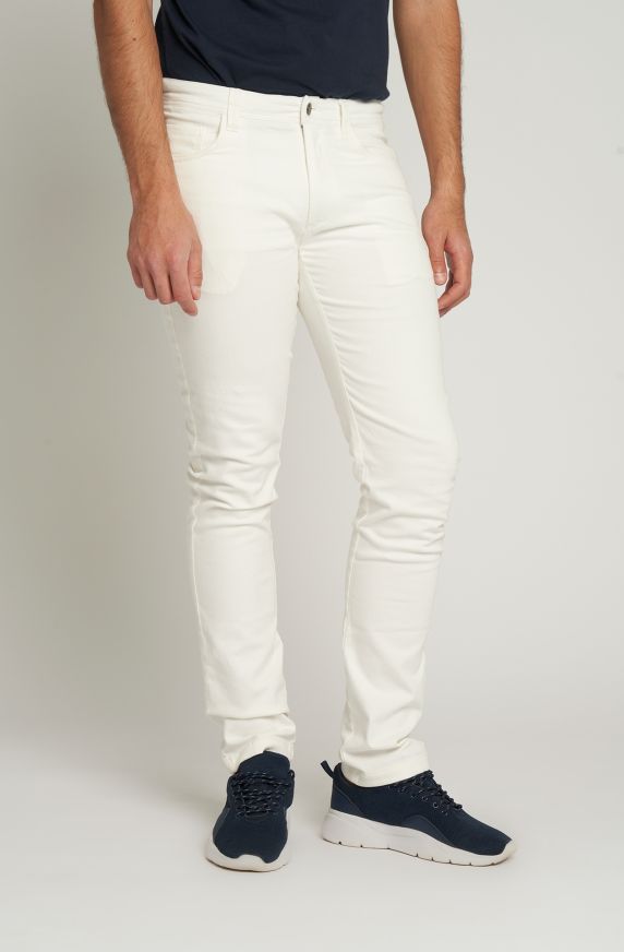 Five pocket jeans in cotton
