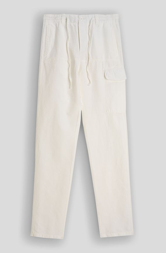 Pantalone in cotone grezzo