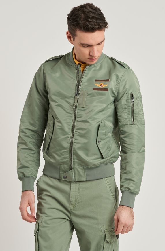 Bomber da uomo in nylon