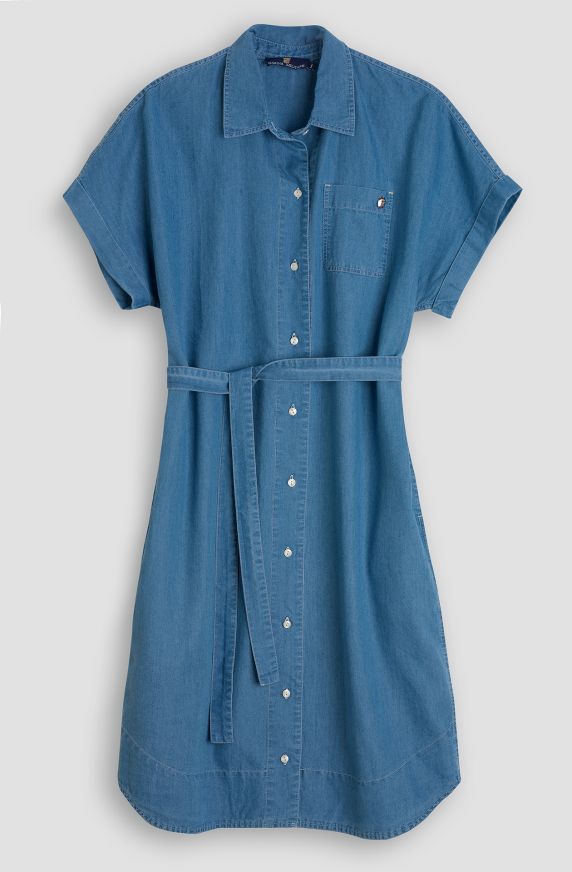 Lightweight chamray dress