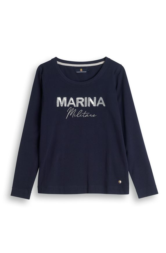 T-shirt cotone elasticizzato