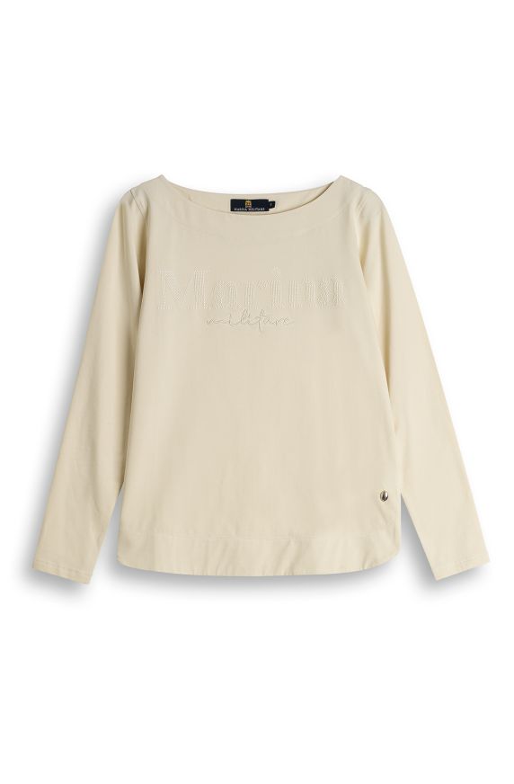T-shirt in cotone elasticizzato