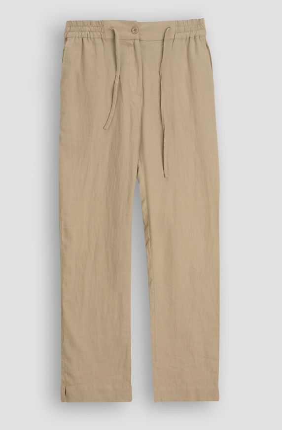 Wide model trousers
