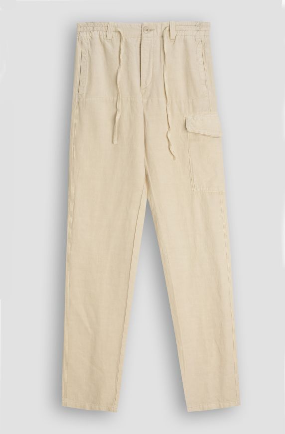 Pantalone in cotone grezzo