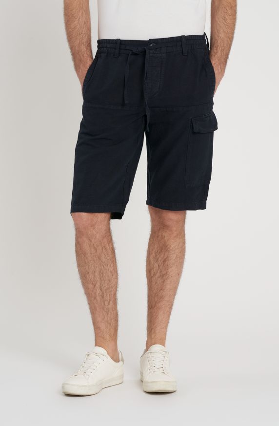 Bermuda in cotone grezzo