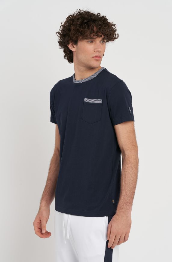 T-shirt in cotone jersey Amerigo Vespucci