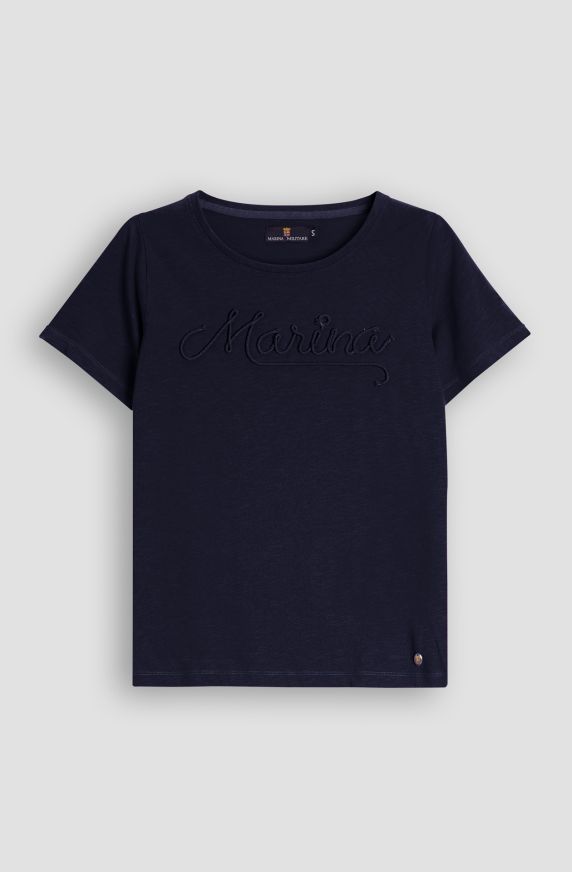 Slub cotton T-shirt