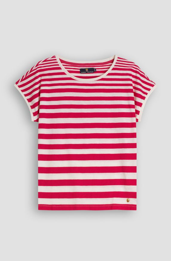 T-shirt in cotone slub