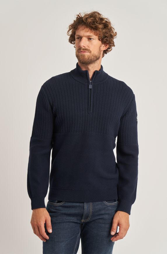 Maglioni uomo con zip corta deals