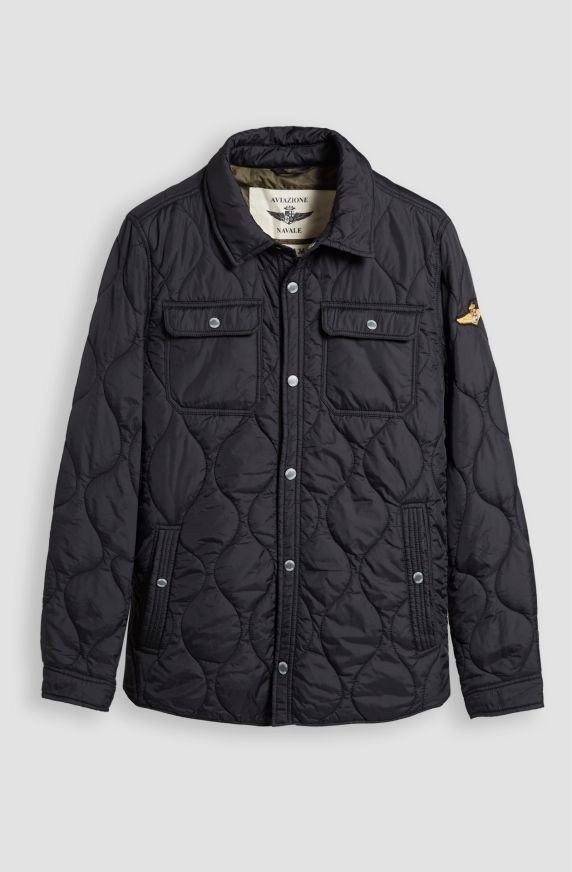 Men's Aviazione Navale jacket in quilted nylon