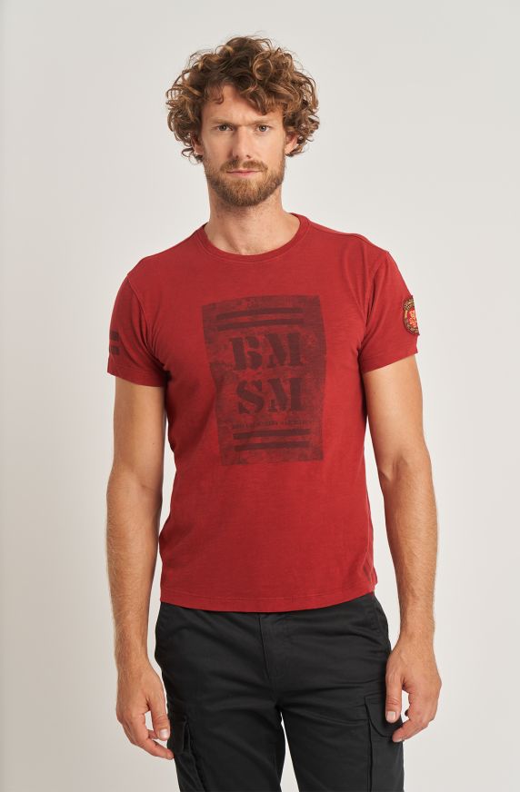 T-shirt da uomo Brigata Marina San Marco in cotone