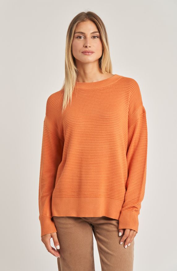 Women's viscose blend oversized sweater