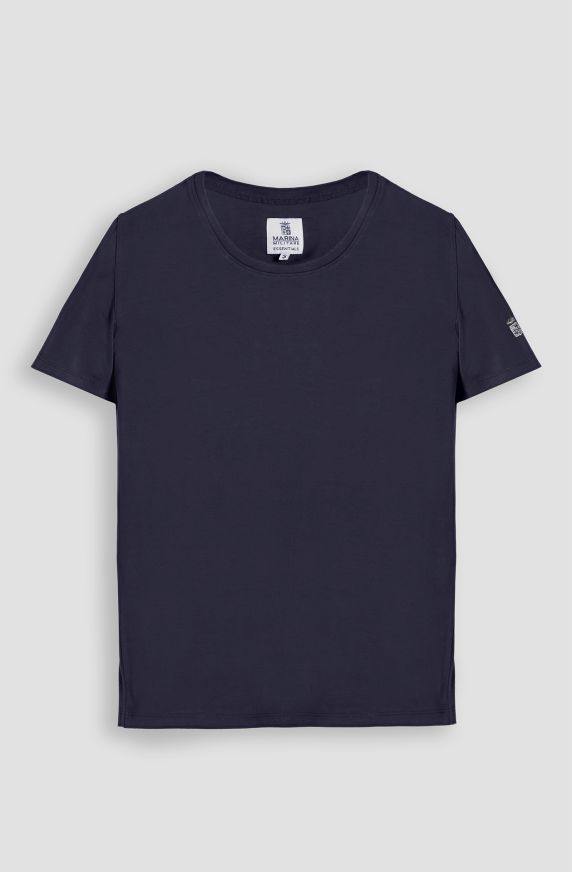 T-shirt da donna in cotone linea essentials