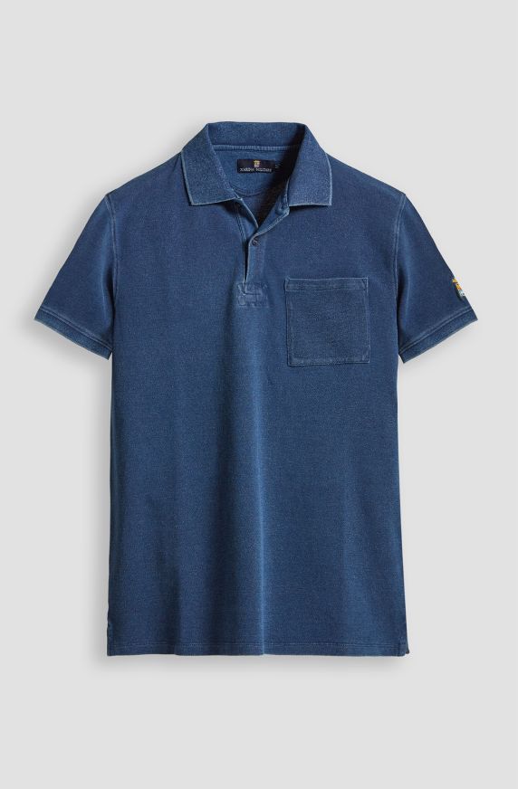 Polo da uomo in cotone piquet