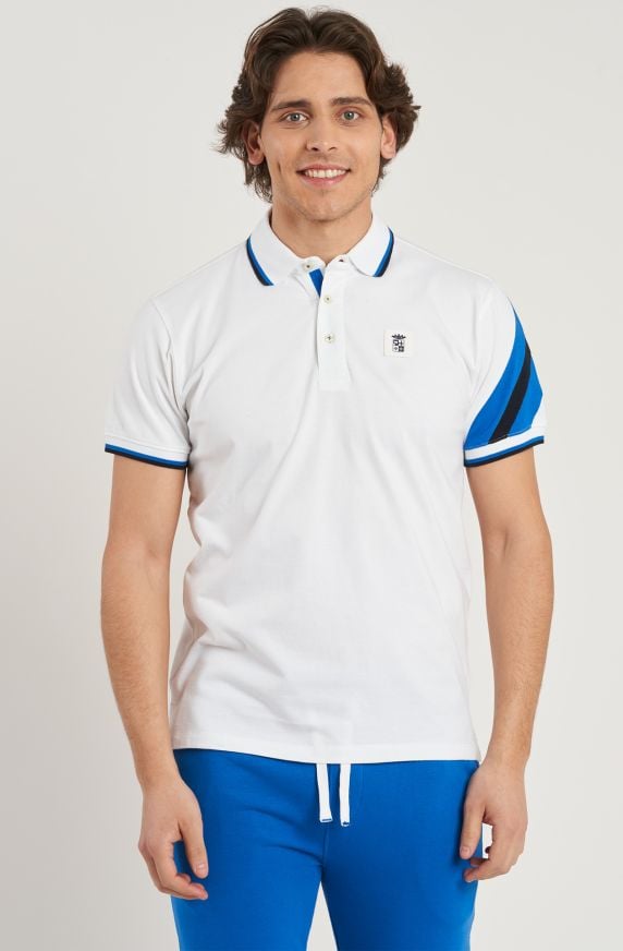 Men's Polo Shirt Regatta Vintage Sails Cotton Jersey