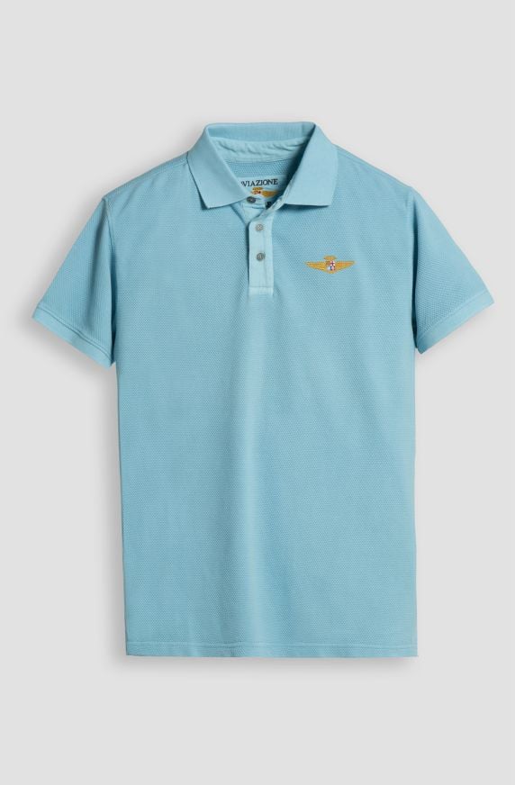 Men's Polo Shirt Aviazione Navale Cotton