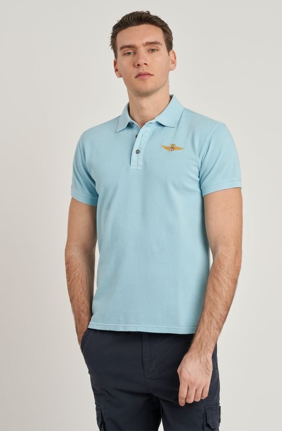 Men's Polo Shirt Aviazione Navale Cotton